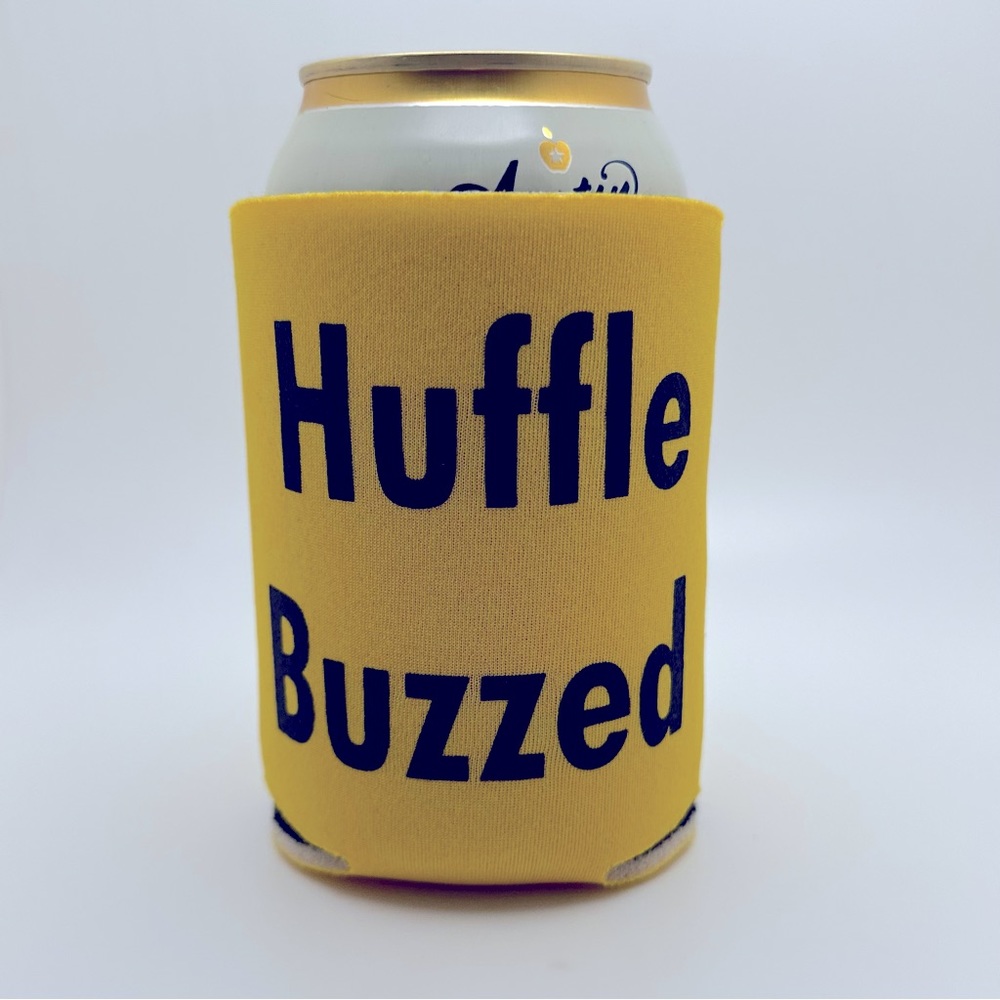 🦡 Harry Potter Hufflepuff Koozie- Huffle Buzzed +FREE GIFT!